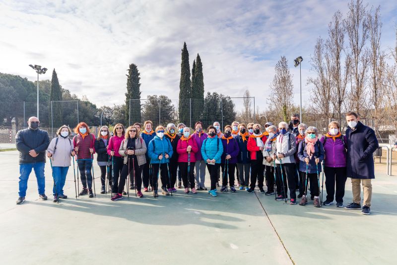 Cerdanyola acull la quarta cita de la temporada del Cicle de Passejades per a la Gent Gran